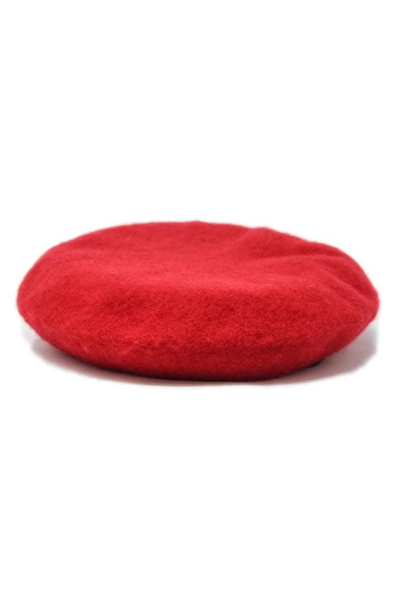 NOAKE Sylvie Wool Beret, Main, color,