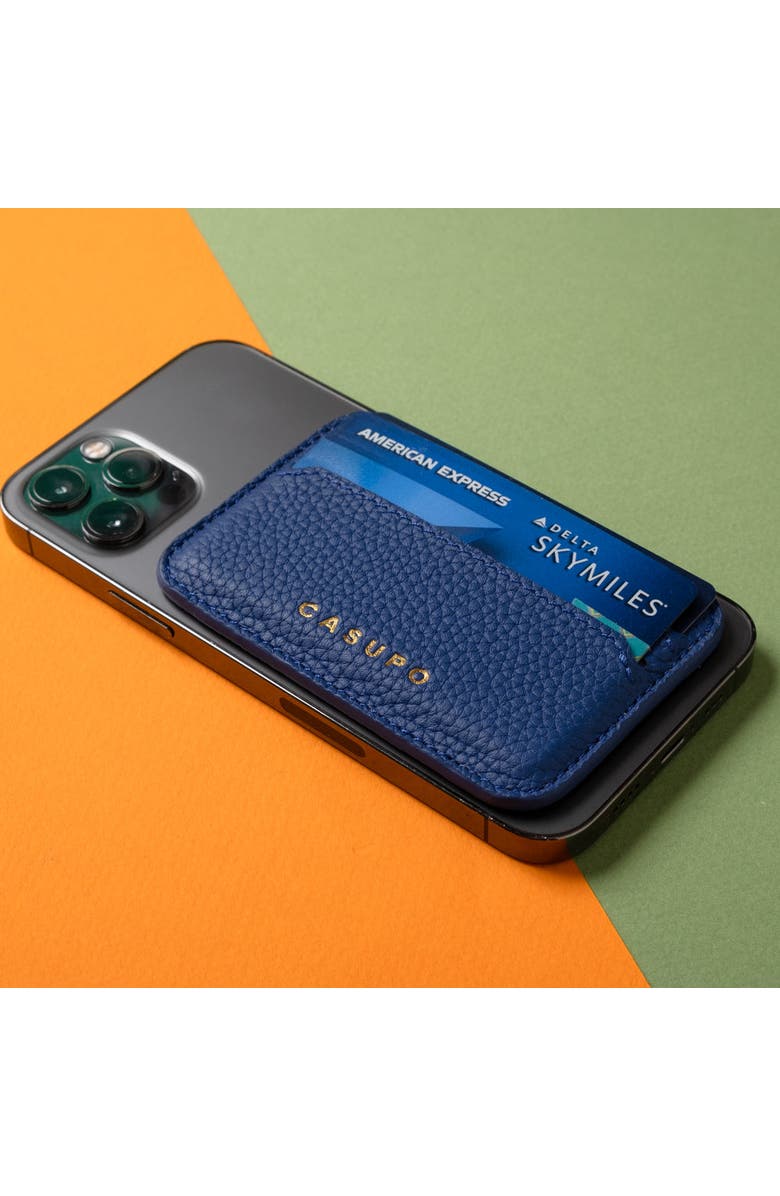 Casupo Leather Magsafe Wallet, Alternate, color, Cobalt