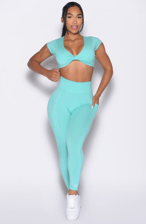 Bombshell Sportswear Define Leggings In Green