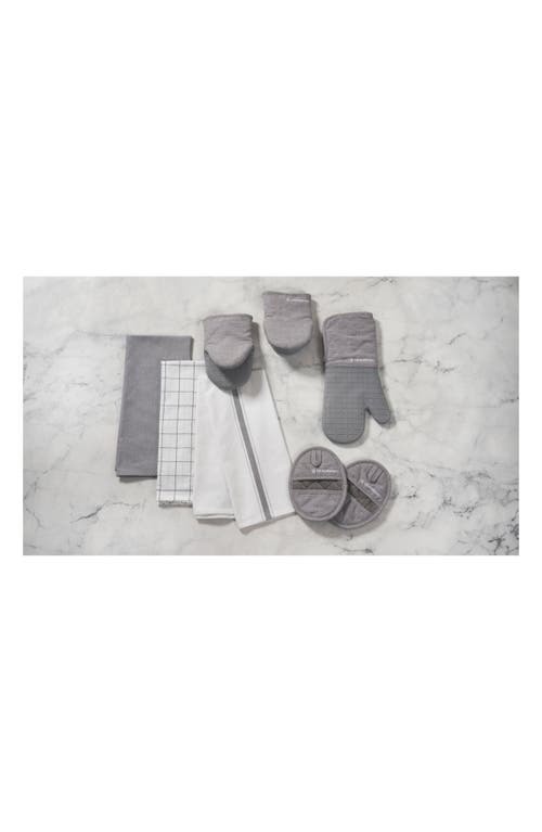 Le Creuset Set Of 3 Kitchen Towels In Charbon
