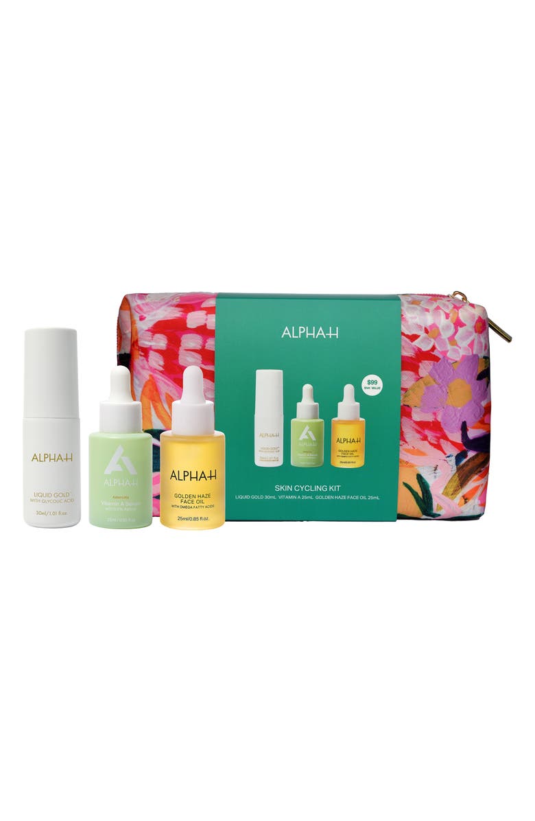 Alpha-H Cycling Skin Care Set (Nordstrom Exclusive) $144 Value, Alternate, color, 