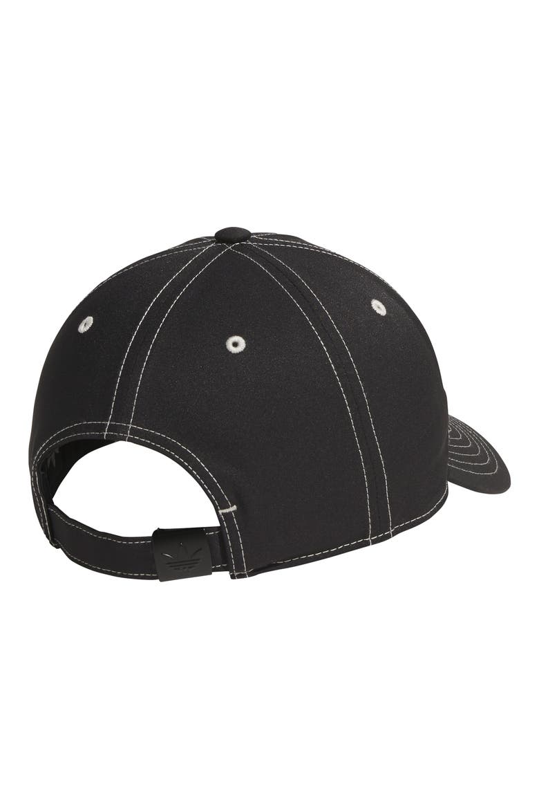 Stealth Strap Back Baseball Cap, Alternate, color, BLACK/ OFF WHITE