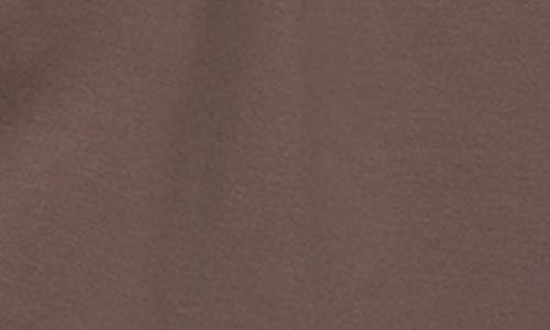 Felina Kimora Long Sleeve Sweatshirt Lounge Dress In Brown