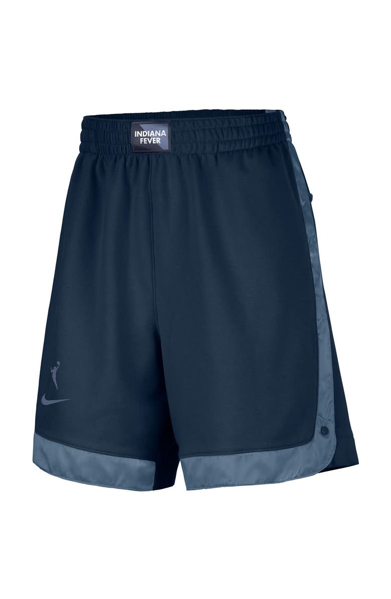 Nike Women's Nike  Navy Indiana Fever Fly Basketball Tri-Blend Fleece Shorts, Alternate, color, Navy