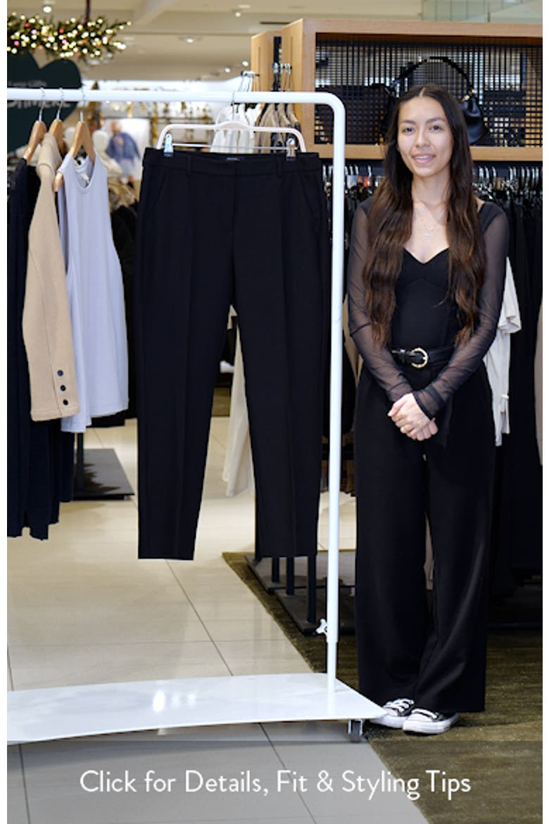 Rana Stretch Canvas Straight Leg Pants video
