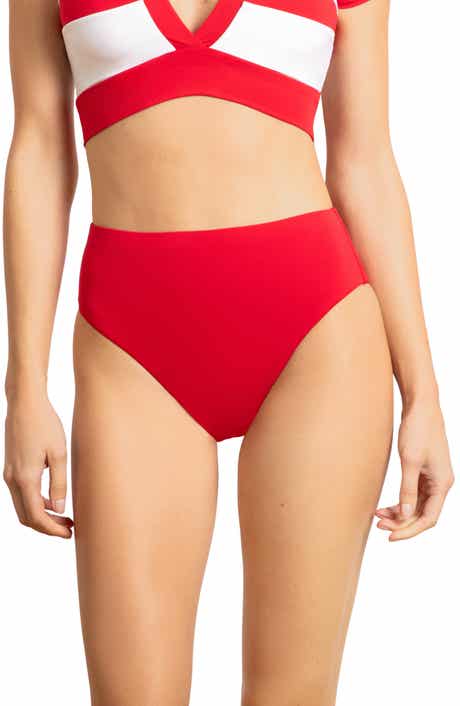 Robin Piccone Ava High Waist Bikini Bottoms