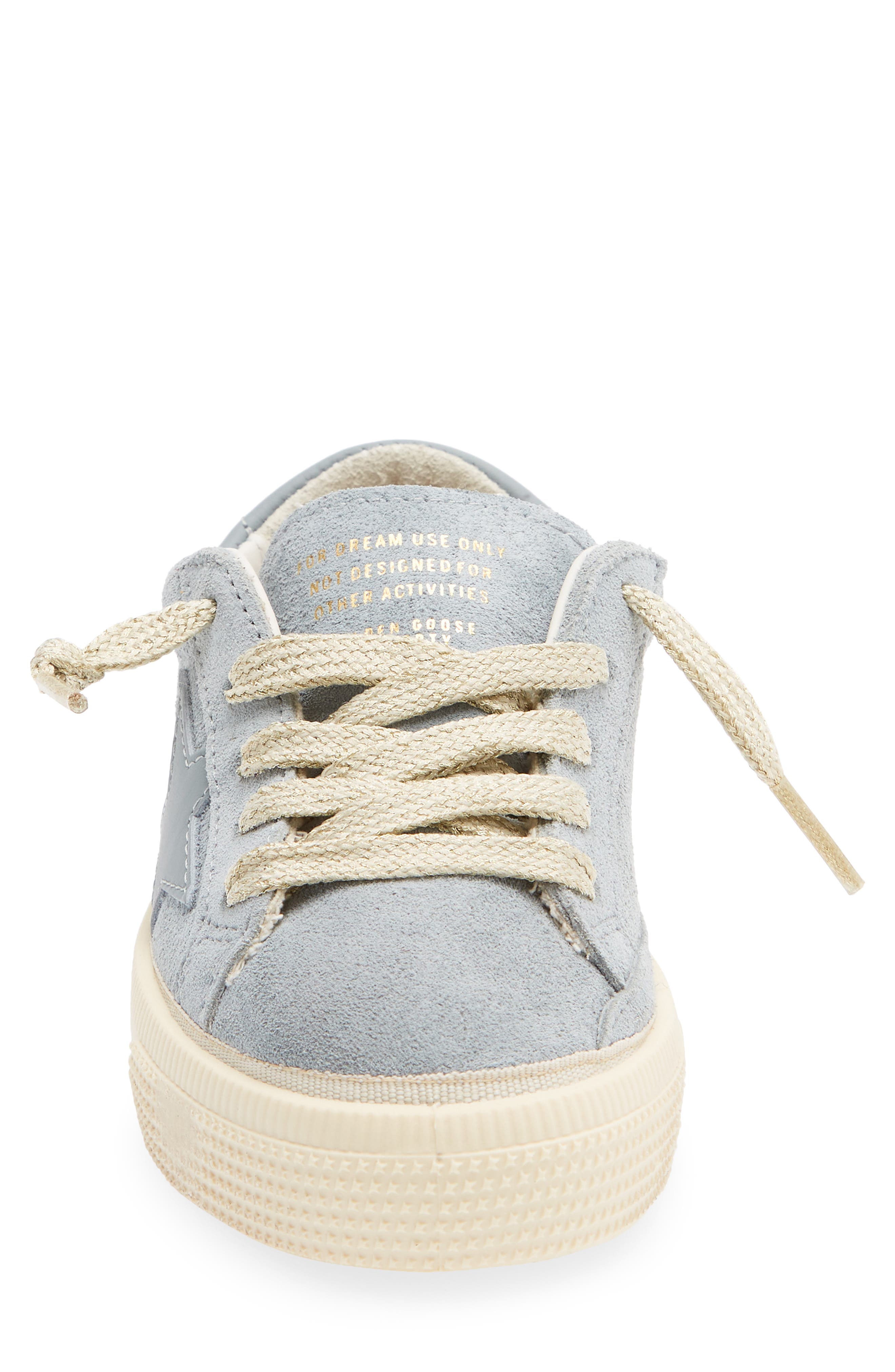 Kids' May Sneaker, Alternate, color, QUARRY/ SILVER BLUE