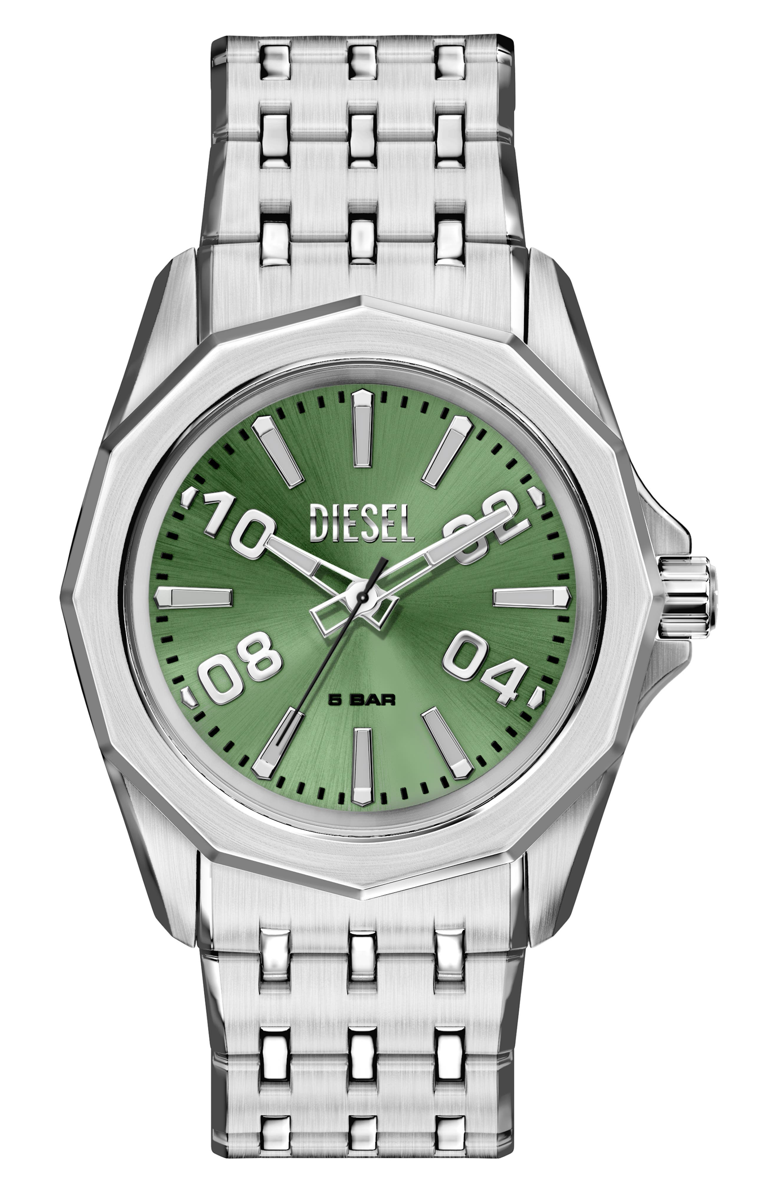 GREEN/ SILVER