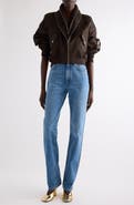 Givenchy Zip Shawl Collar Bomber Jacket
