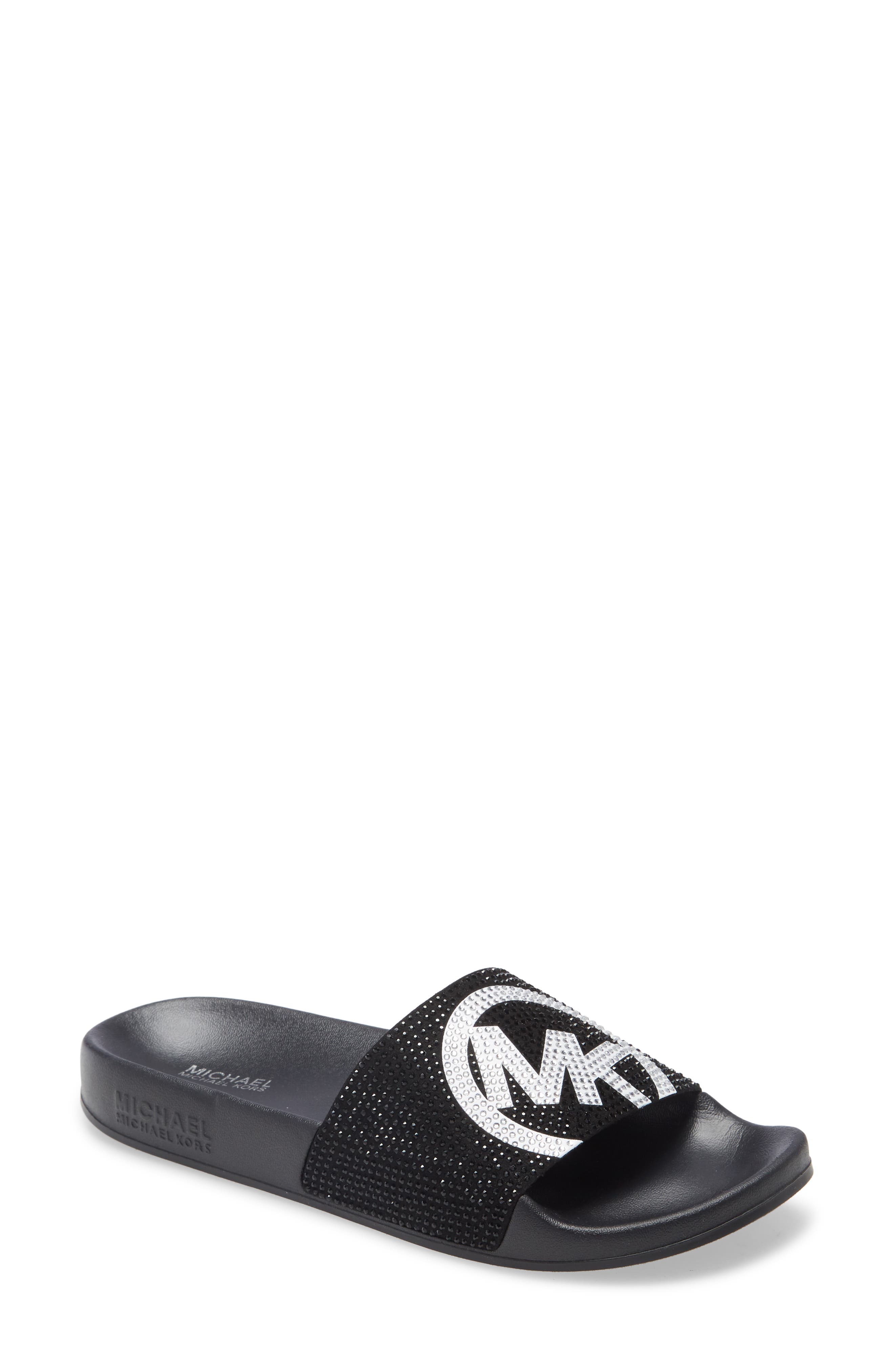 MICHAEL Michael Kors Gilmore Slide Sandal, Main, color, 