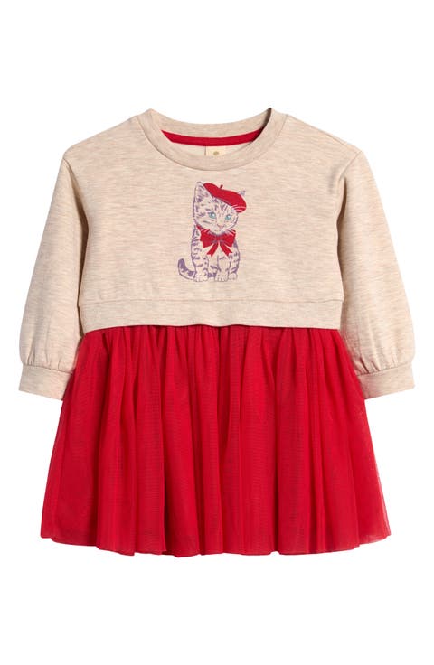 Long Sleeve Tutu Dress (Baby)