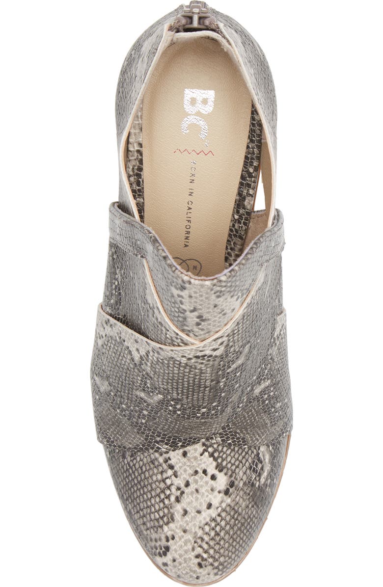 BC Footwear Azalea Vegan Crisscross Bootie, Alternate, color,