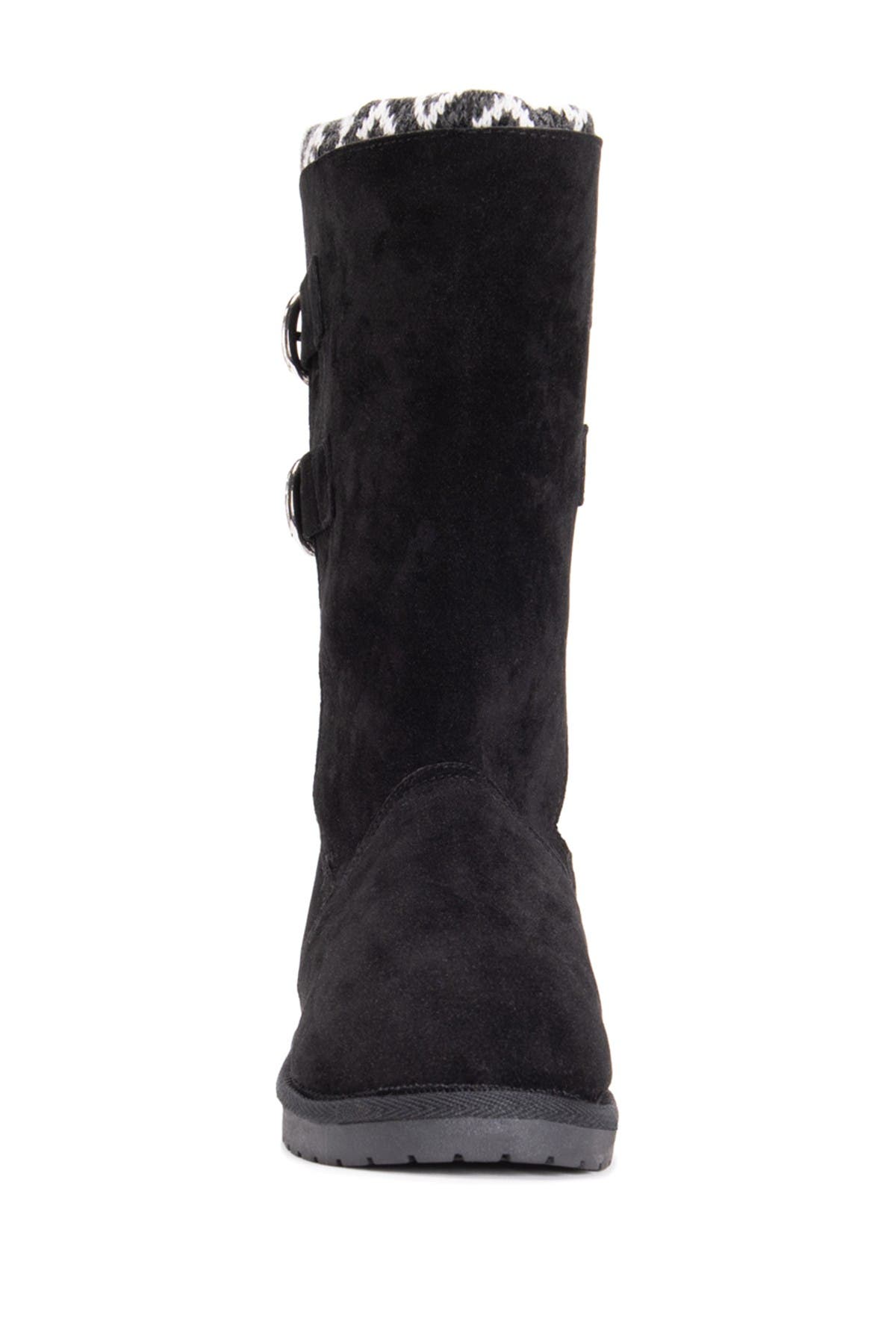 Jean Water-Resistant Faux Fur Buckle Boot, Alternate, color, OXFORD