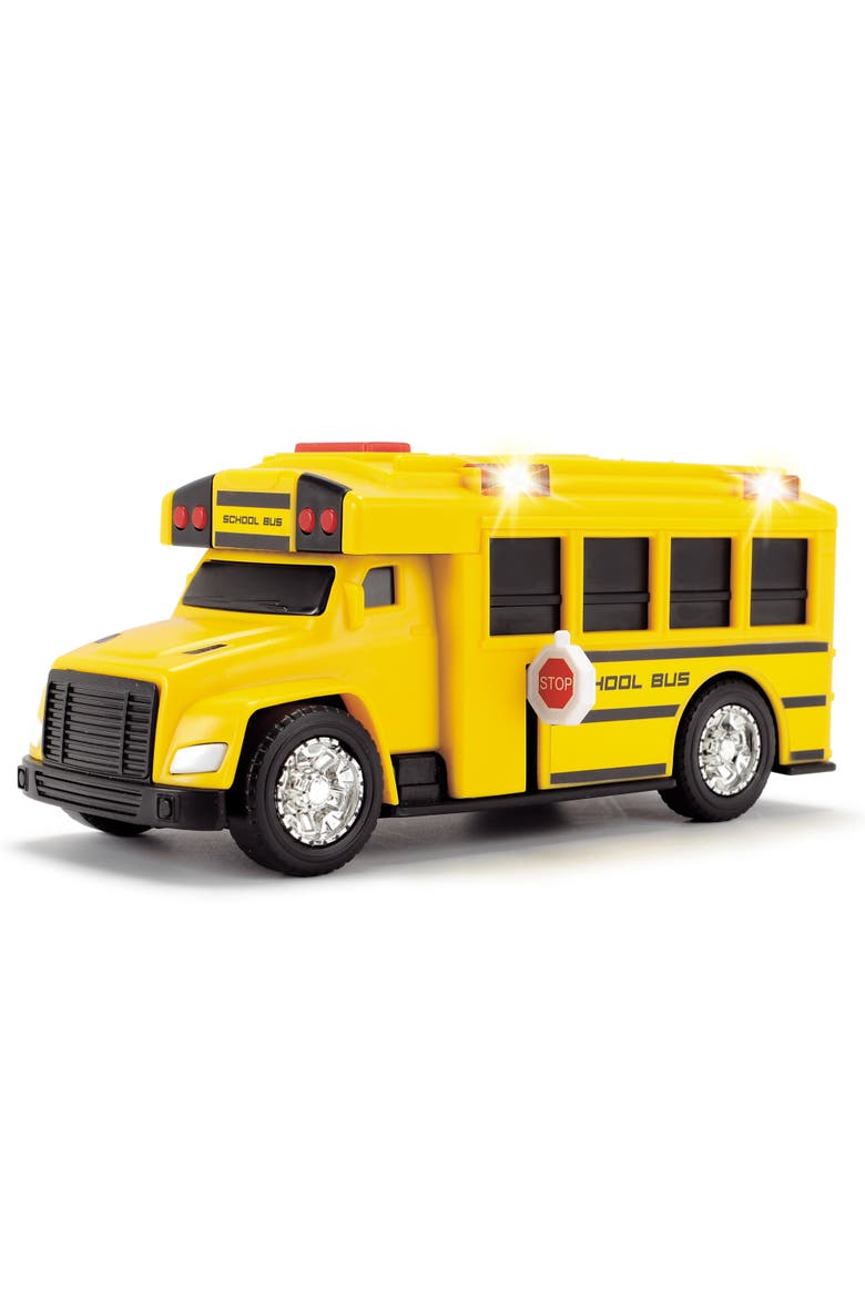 Action School Bus Toy Vehicle, Ages 3+, Main, color, Multicolored