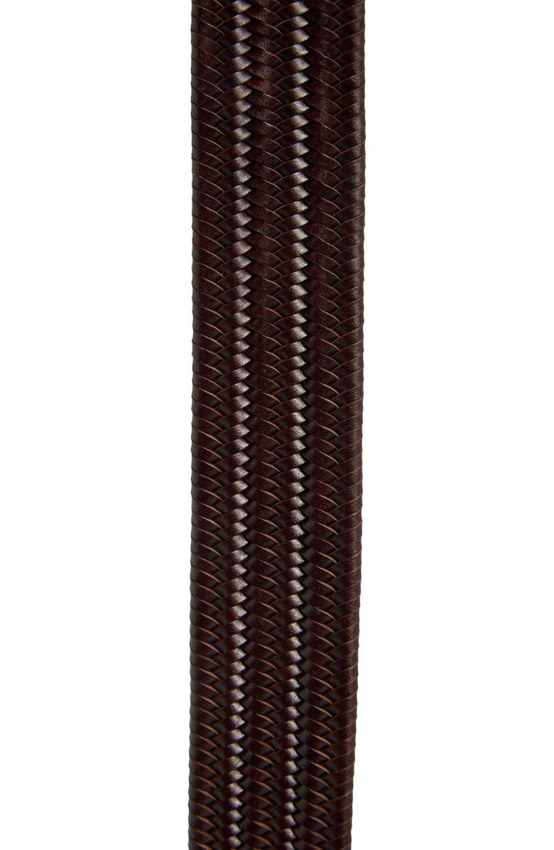 Leather Stretch Braid Belt