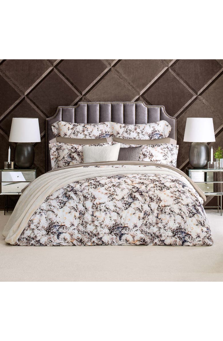 Togas Maraya duvet cover, Main, color, Brown