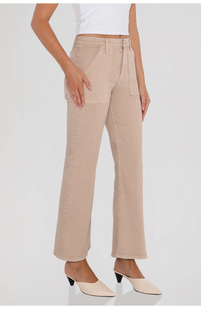 Rudes Denim The Lacy Pant, Alternate, color, Sable Vintage