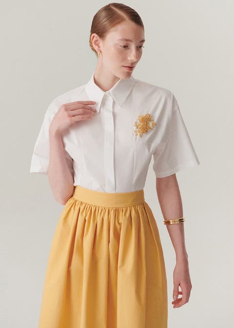 Mary Cotton Poplin Shirt