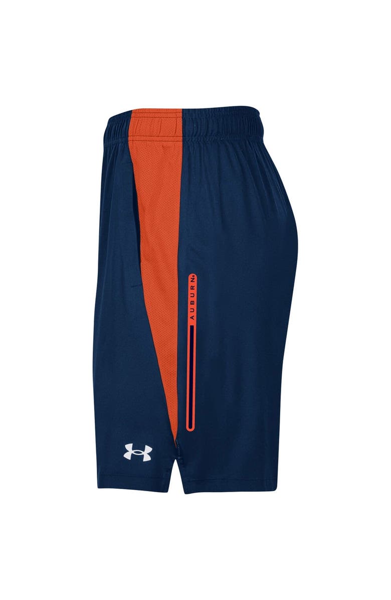 Under Armour Men's Under Armour Navy Auburn Tigers Tech Vent Shorts, Alternate, color, Navy