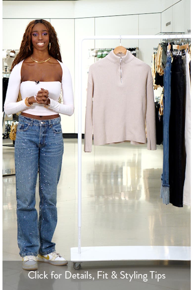 Amour High Neck Oversize Pullover Sweater video