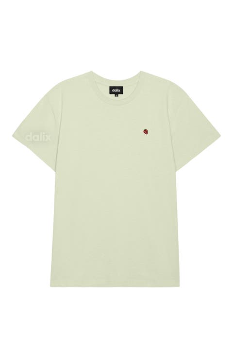 Womens Lil Strawberry Lightweight Everyday Tee