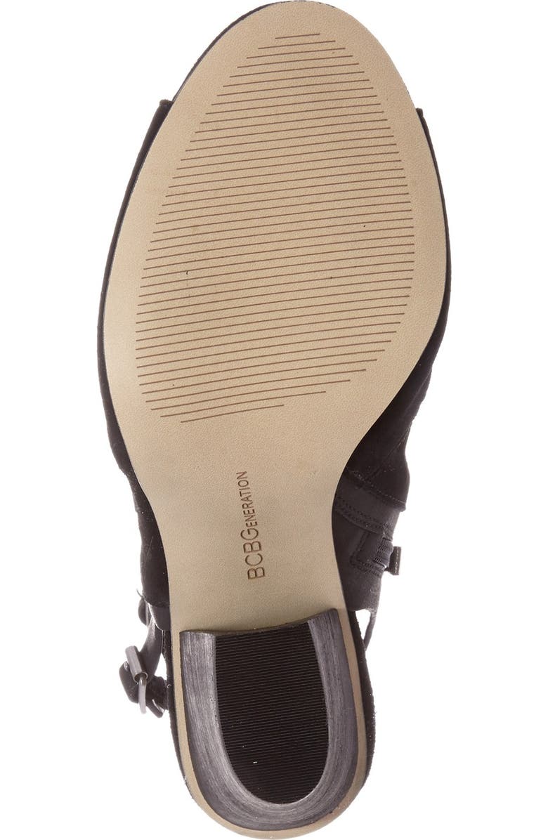 BCBGeneration 'Creen' Peep Toe Bootie, Alternate, color,