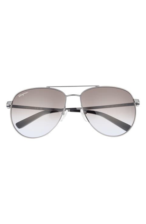 60mm Aviator Sunglasses
