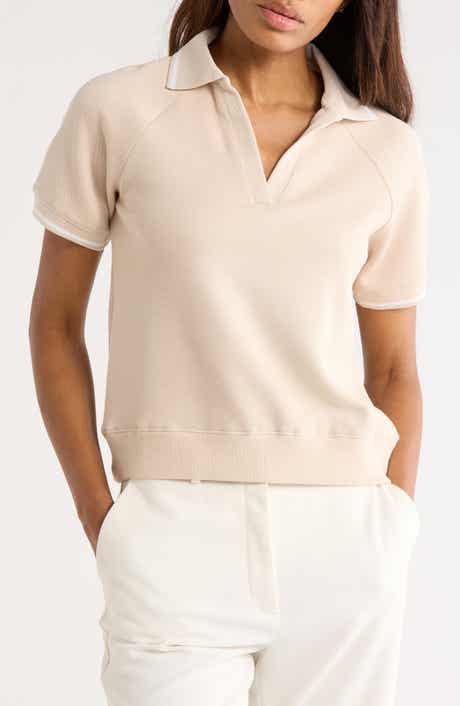 Contrast Stripe Polo