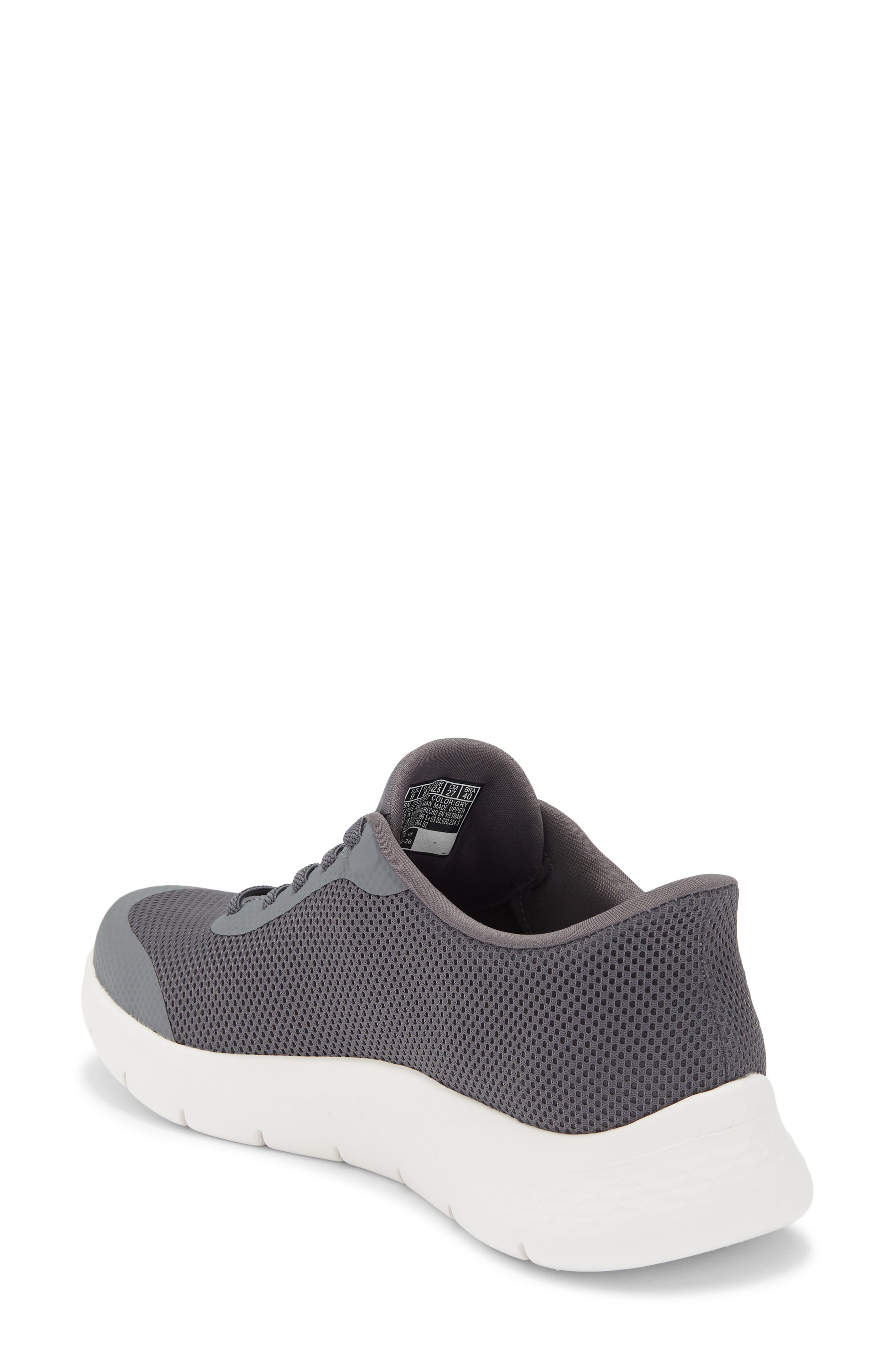 Slip-ins: GO WALK Flex Hands Up Sneaker, Alternate, color, GREY
