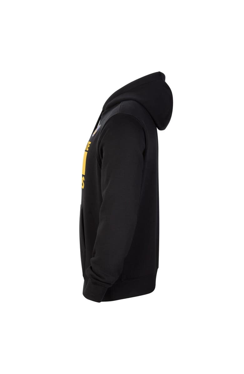 Nike Men's Nike Black Golden State Warriors Courtside Club Pullover Hoodie, Alternate, color, Black