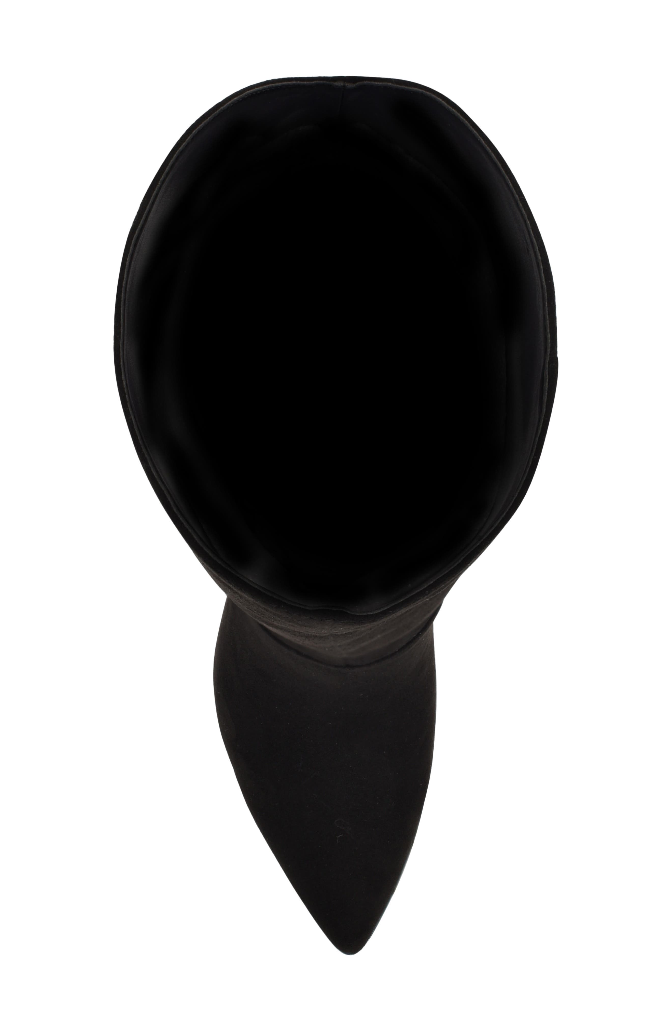 Nine West Razla Pointed Toe Boot, Alternate, color, Black