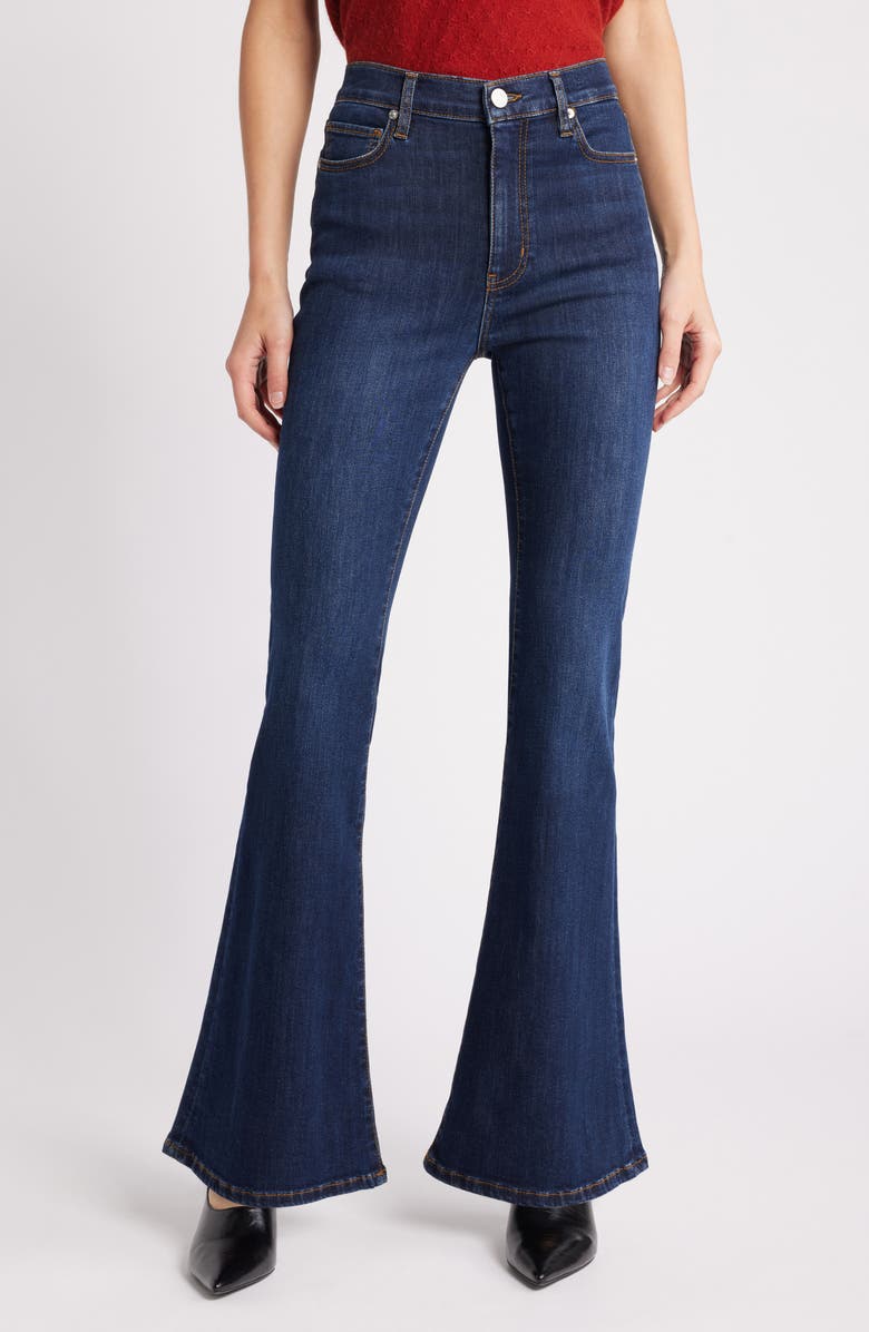 FRAME Le Easy High Waist Flare Jeans, Main, color,