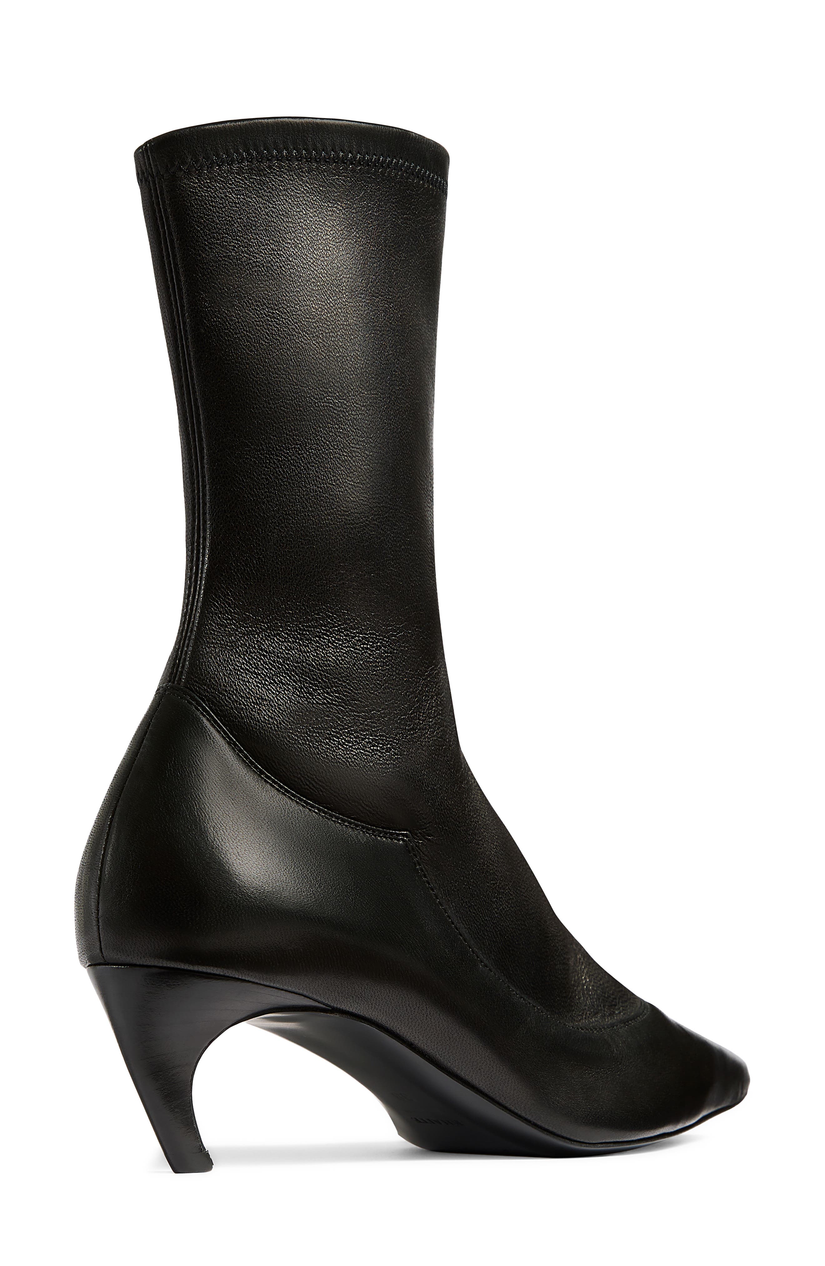 Valerie Pointed Toe Boot, Alternate, color, BLACK