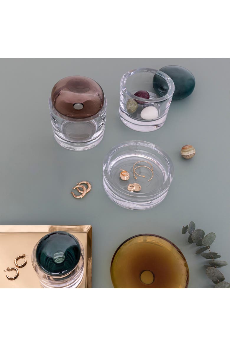 Ecrin Storage Box, Large, Alternate, color, Caramel Lid