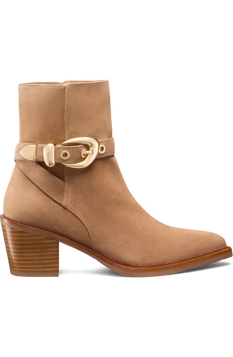 Stuart Weitzman Maven Western Bootie, Alternate, color, New Camel/ Caramel