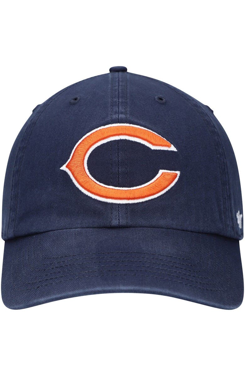 '47 Men's '47 Navy Chicago Bears Franchise Logo Fitted Hat, Alternate, color, 