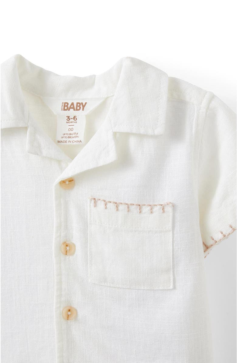 Cotton On Kids Leo Cuban Relaxed Shirt, Alternate, color, 