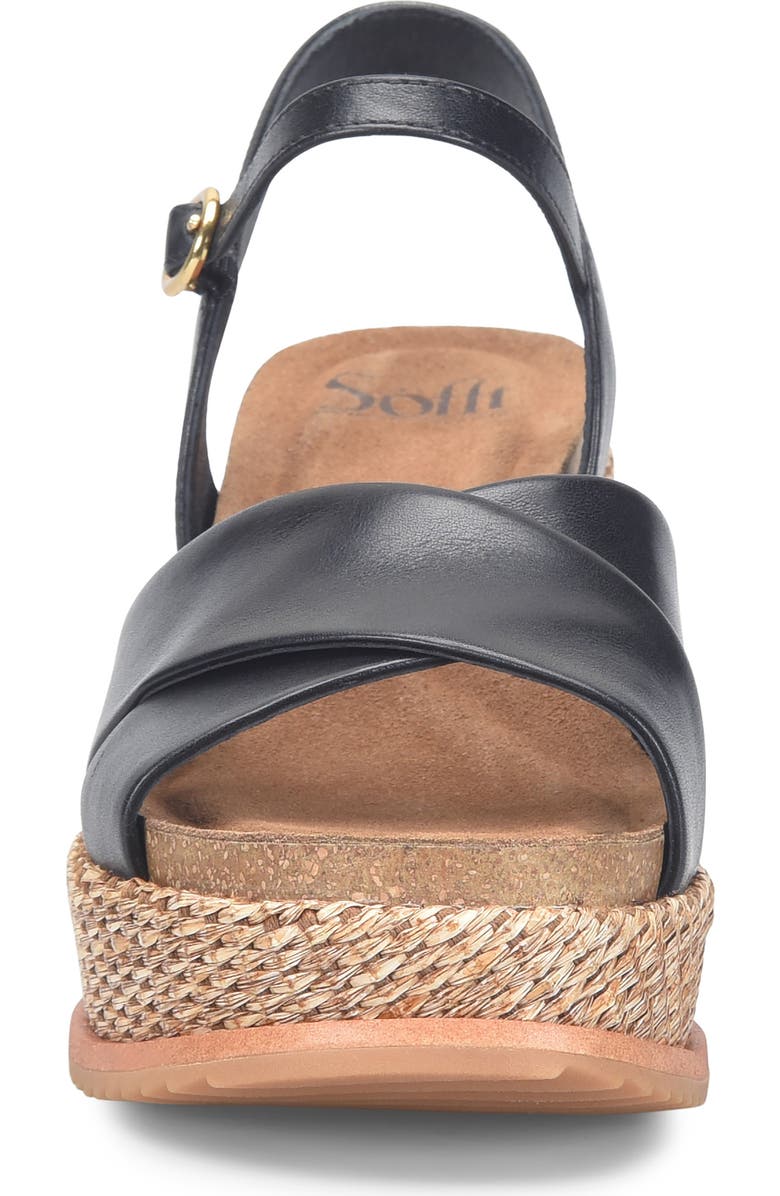 Söfft Diana Espadrille Platform Wedge Sandal, Alternate, color,