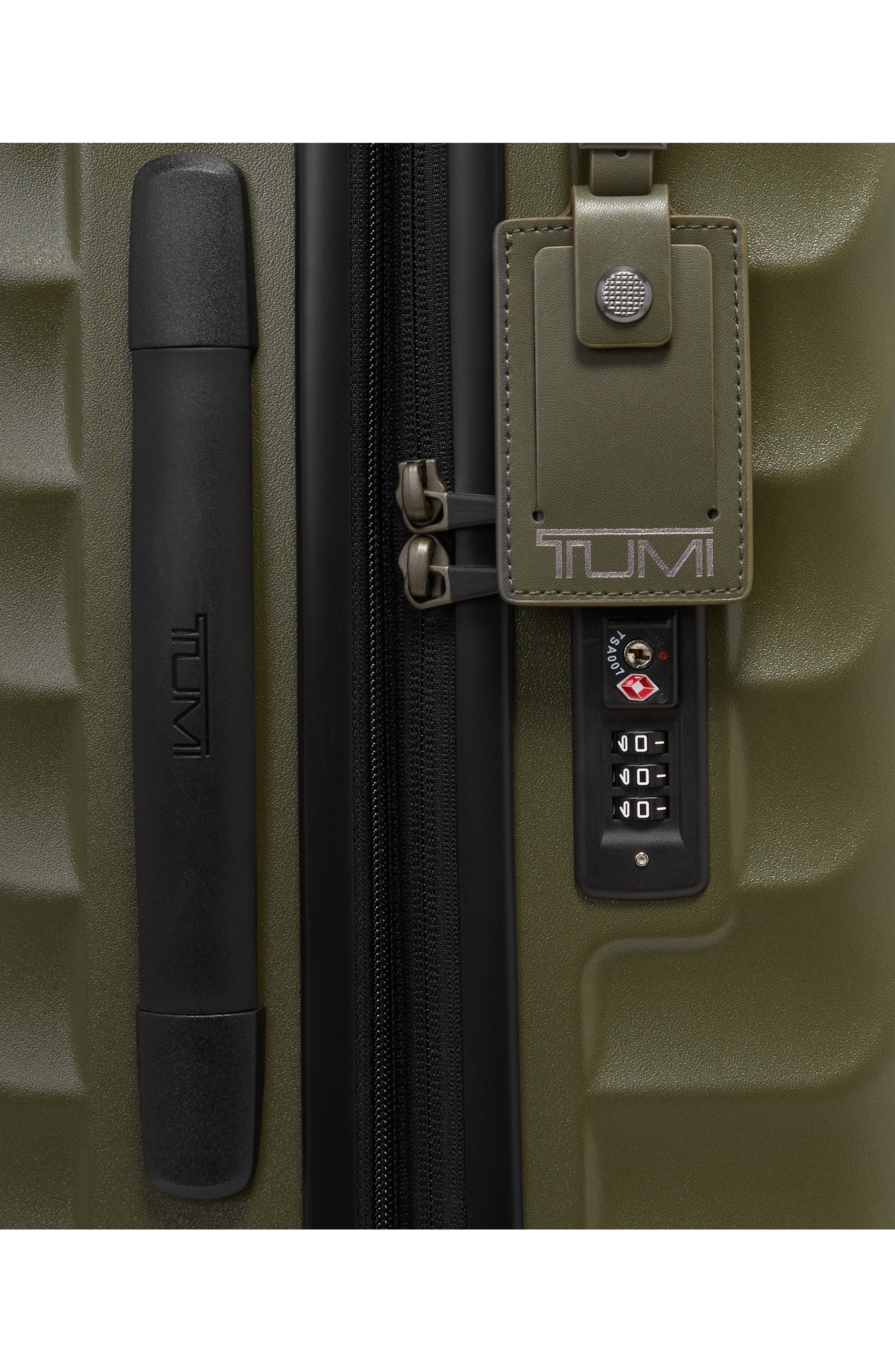 TUMI 22-Inch 19 Degrees International Expandable Spinner Carry-On, Alternate, color, Olive Texture