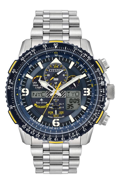 Promaster Air Skyhawk A-T Chronograph Bracelet Watch, 46mm
