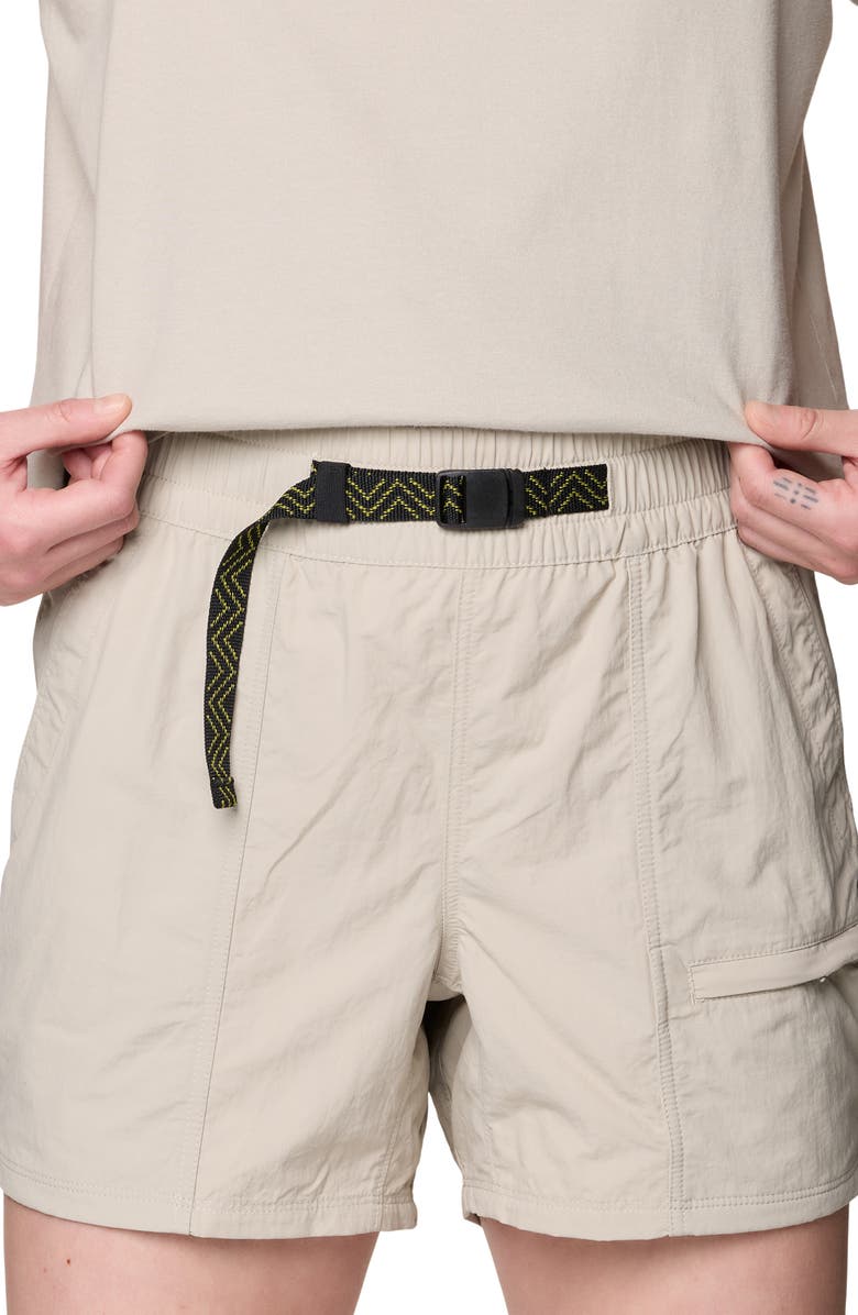 Mountain Hardwear Stryder Belted Shorts, Alternate, color, Oyster Shell