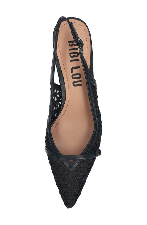 BIBI LOU BIBI LOU BRIAR SLINGBACK POINTED TOE PUMP 