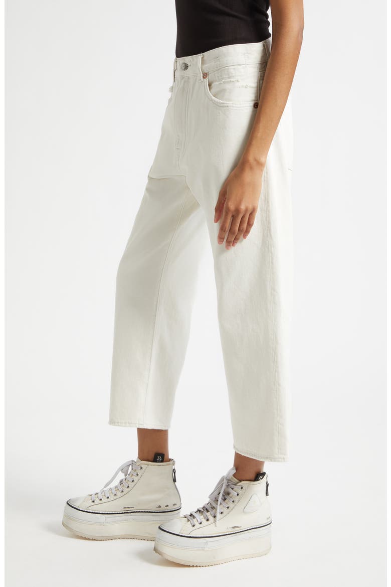 X-BF Crossover Wide Leg Jeans, Alternate, color, HOLDEN WHITE SELVEDGE
