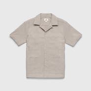 Surfside Supply Co. Nate Crinkle Stripe Cabana Shirt