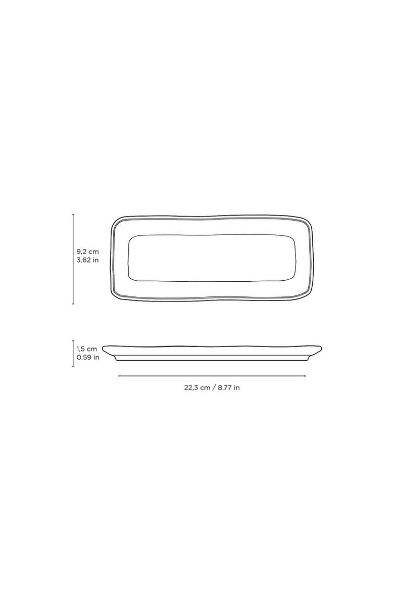 Porto Brasil Rectangular Platter Small - Set of 4, Alternate, color, Dijon