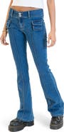 EDIKTED Harriot Flare Jeans
