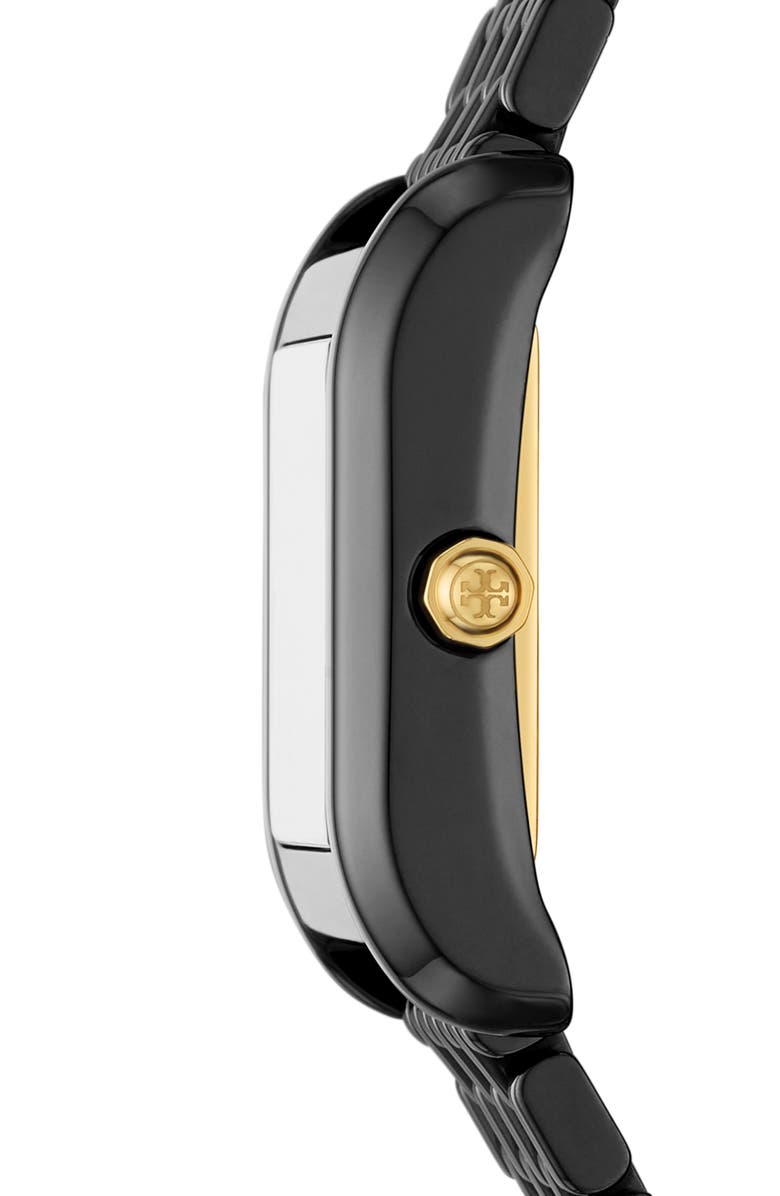 Tory Burch The Eleanor Ceramic Bracelet Watch, 26mm x 38mm, Alternate, color, 