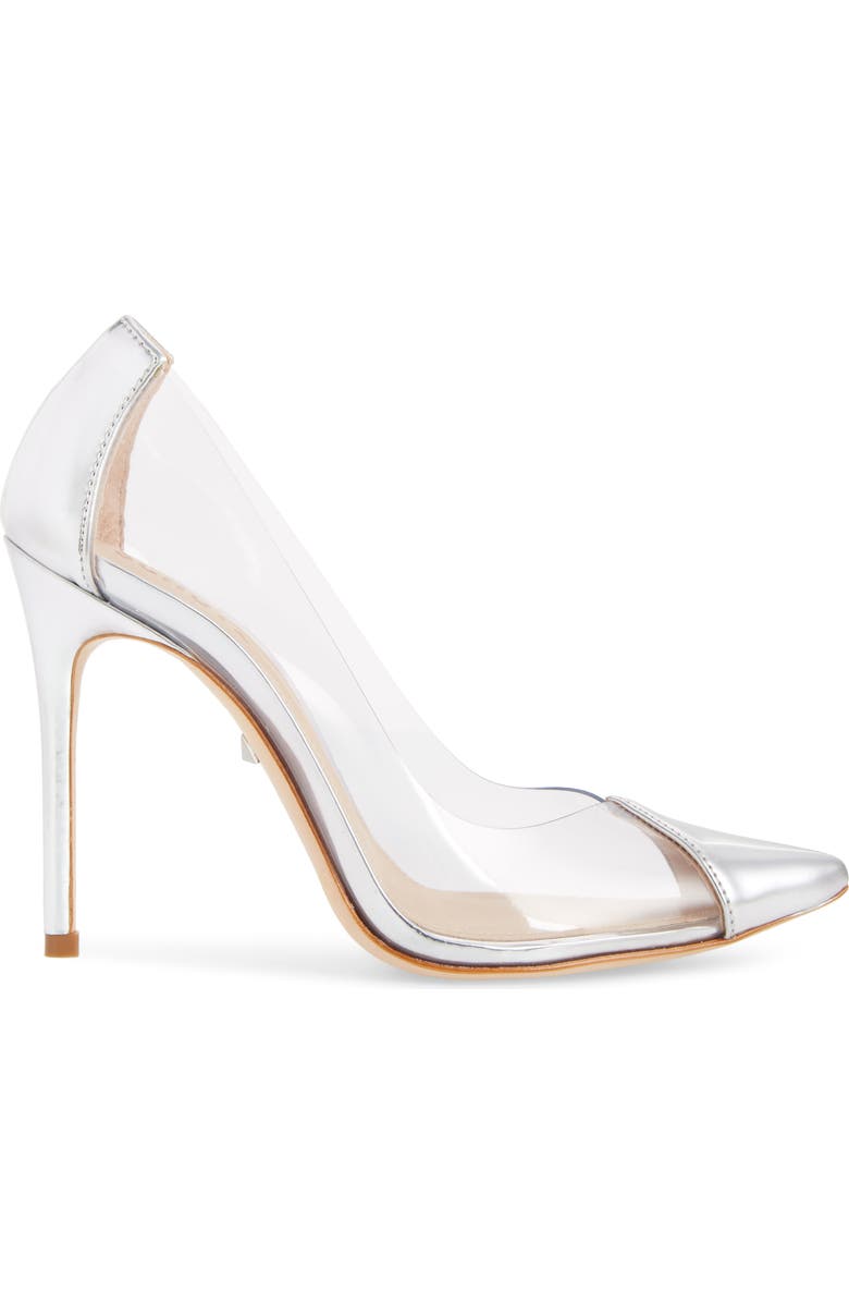 Schutz Cendi Transparent Pointed Toe Pump (Women) | Nordstrom