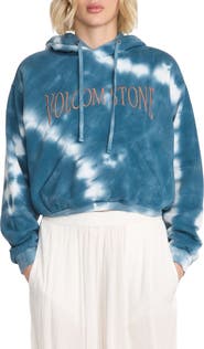 Volcom Tie Dye Embroidered Hoodie