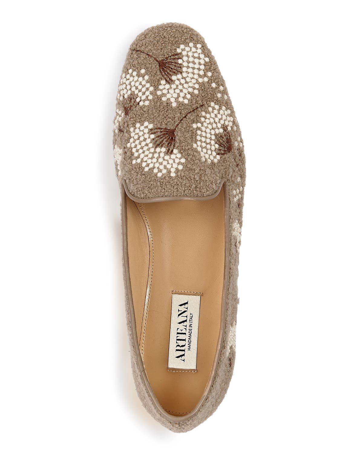Alea Smoking Slipper, Alternate, color, Beige
